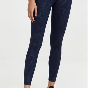 Like New Sweaty Betty All Day 7/8 Embossed Leggings
